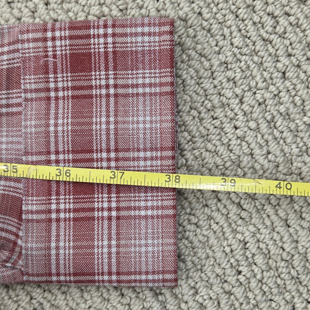 NEW GenTeal Performance Long Sleeve Flannel Shirt Rosewood Plaid Mens XXL‎ - Picture 10 of 11